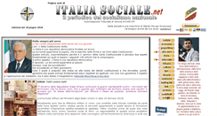 Desktop Screenshot of italiasociale.net